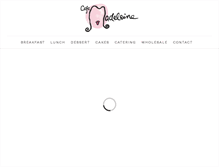 Tablet Screenshot of cafemadeleinesf.com